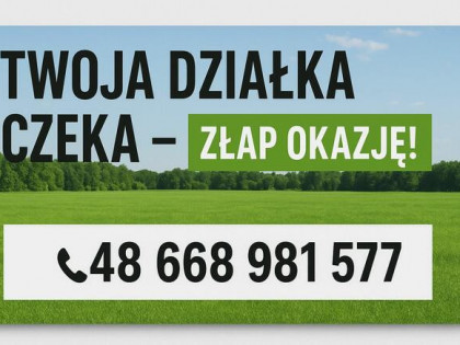 Sprzedam działkę budowlaną 1200m2