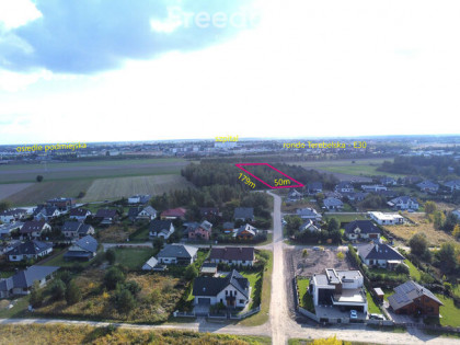 Działka pod dom lub bliźniaki obok os. Relax