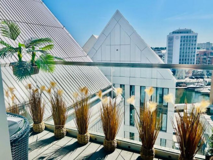 Unikalny apartament z widokiem na Motławę