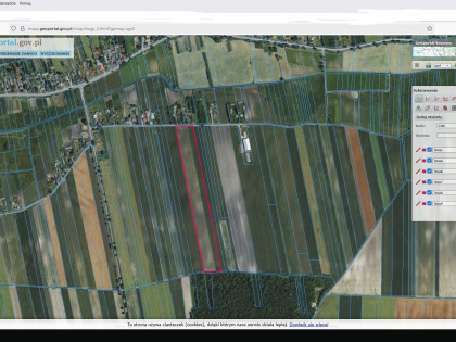 Działka rolna, Wierszczyca, pow. 6,5 ha, cena do negocjacji...
