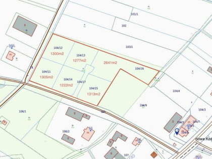 Działki budowlane 20 minut od Gdańska Dojazd S7 od 1222 m2