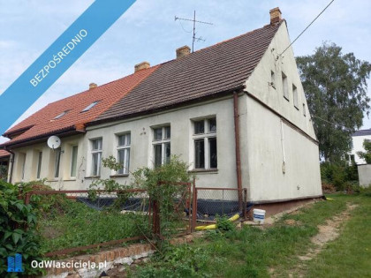 Dom do remontu - bliźniak Barnisław gmina Kołbaskowo