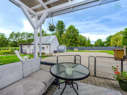 Dom pod Goleniowem na działce 1383m2 z budynkami.