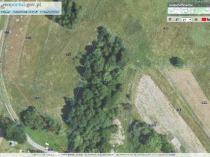 działka łęki dukielskie powiat krosno 0,17ha