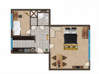 2-pokojowe mieszkanie w świetnej lokalizacji