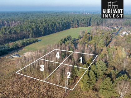 Działki budowlane z WZ Błądzim Bory Tucholskie