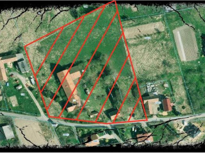 11500 metrów kwadratowych BUDOWLANKI na wsi MOŻLIWOŚĆ RAT