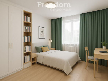 4 przestronne pokoje, oddzielna kuchnia, garderoba