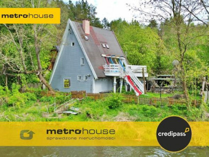 Dom letniskowy z dostępem do rzeki w Przystani