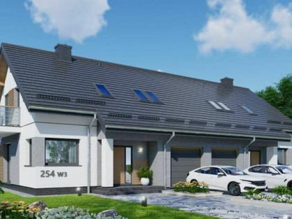 Wiskitki - dom w stanie deweloperskim