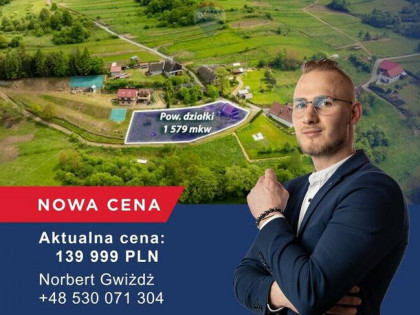 Działka budowlana z pięknym widokiem – Łętownia