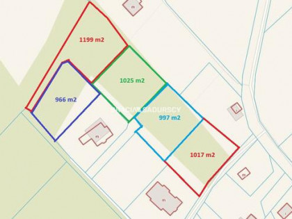 Działka budowlana Mogilany Włosań