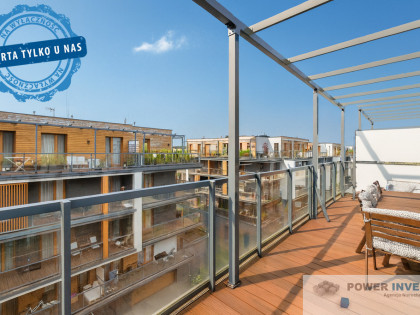 Nowa cena-Bagry Park-apartament z 18 m2 tarasem