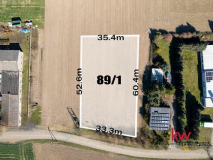 Działka budowlana Kobylniki gm. Rokietnica, Wiśniowa