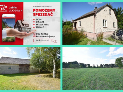 Siedlisko na działce 99a 20 minut od Lublina.
