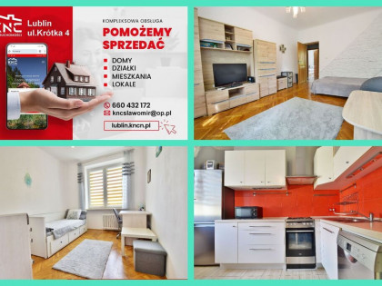 Zadbane, przestronne mieszkanie 2 pokojowe.