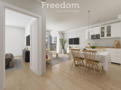 Mieszkanie z tarasem na Gocławiu przy Balatonie