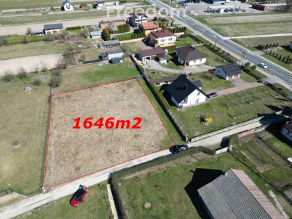 Działka budowlana 1646 m2 Zawady k. Bełchatowa