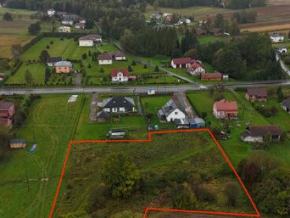 Działka budowlana Ustrobna gm. Wojaszówka