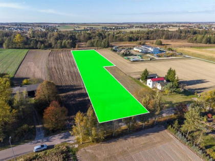 Działka usługowa Niedrzwica Duża