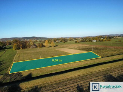 Działka budowlana Bzianka gm. Rymanów,