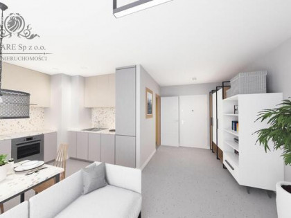 GOTOWE/Mieszkanie 1pok, 30,72m2 z balkonem /Wrocław Szczepin