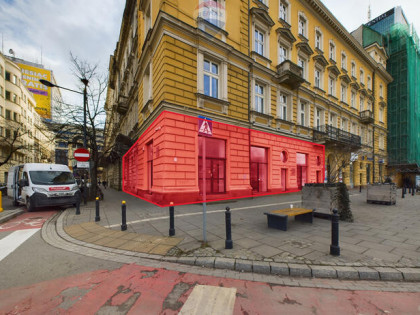 Lokal handlowy, witryny, al. Jerozolimskie,centrum