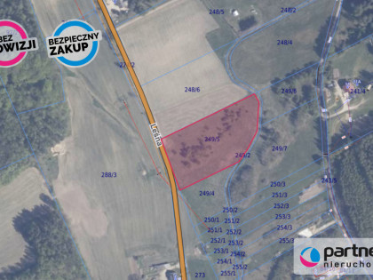 Działka Mierzeszyn ul. Leśna