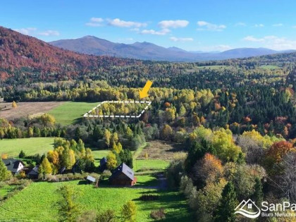 Działka rolna Krzywe gm. Cisna