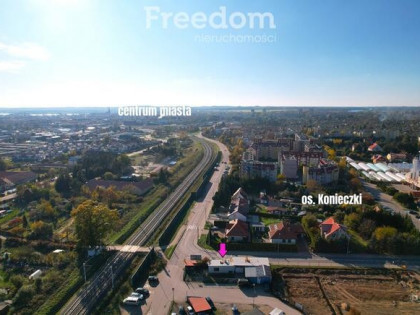 działka usługowa z zabudową w mieście Ełk