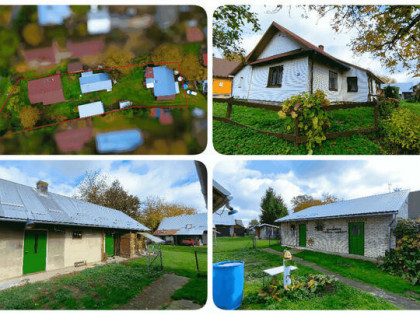 Dom drewniany z budynkami gospodarczymi – Kuryłówka