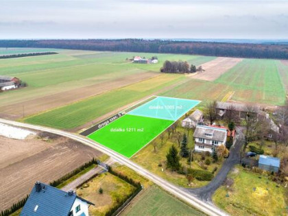 Działka budowlana Osmolice-Kolonia, 13 km od Zalewu Zemb.