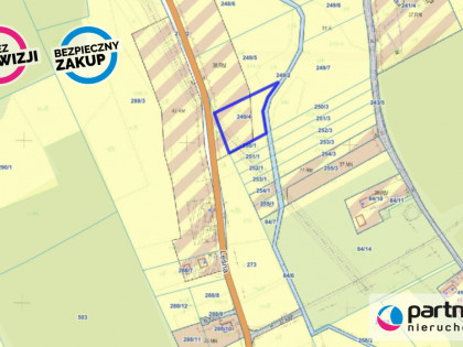 Działka Mierzeszyn ul. Leśna