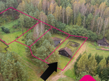 Działki inwestycyjne nad jeziorem – Warmia