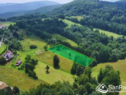 Działka budowlana Bereżnica Wyżna gm. Solina Bereżnica Wyżna