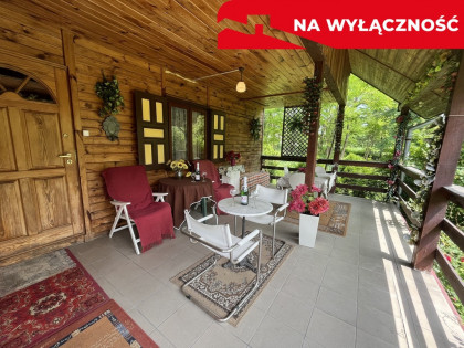 Dom na pięknej działce w Lipie Miklas gm. Lipsko.