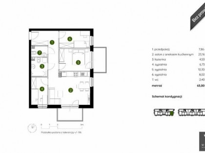 Mieszkanie Kraków Prądnik Biały