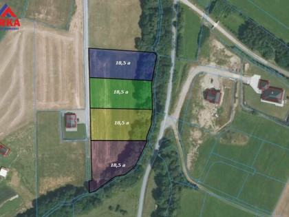 Działka Męcina gm. Limanowa