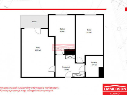 2 pokoje | Os. Oświecenia | osobna kuchnia tramwaj