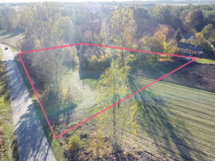 Siedlisko (działka 3623 m2) Przyłęk pow. Zwoleń.