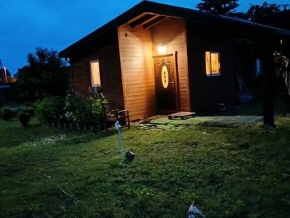 Sprzedam działkę (wyd. WZ) z domkiem rekr. całor., dojazd A2