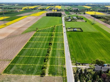 Działka siedliskowa Kijany gm. Spiczyn,