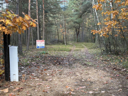 Działka leśna z możliwością zabudowy w MPZP
