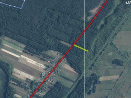 Działka leśna Stary Orzechów gm. Sosnowica