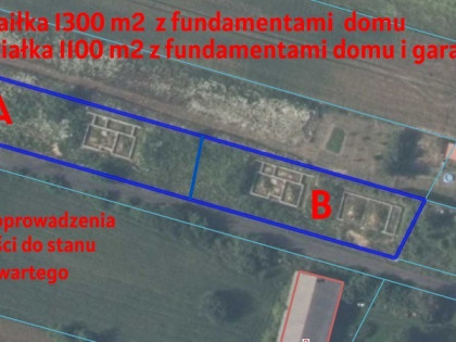 Działka budowlana 13a Charlęż g. Spiczyn (budowa)