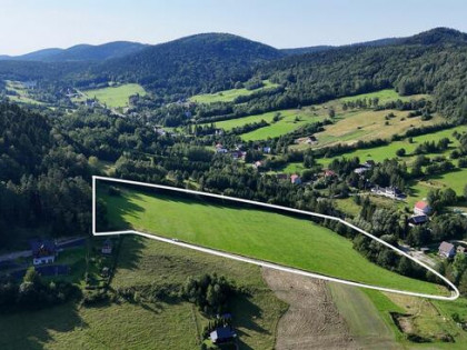 Działka z pięknym widokiem w Kamiannej