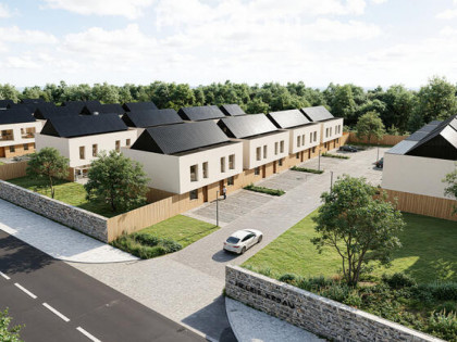 Nowy dom na kameralnym osiedlu w Opolu.