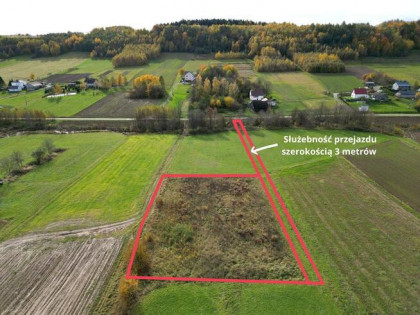 Działka rolno-budowlana Ołpiny gm. Szerzyny