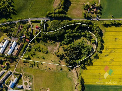 Działka nad rzeką Pasłęką