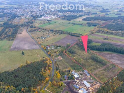 Działka rolna z lasem 7,15 ha .